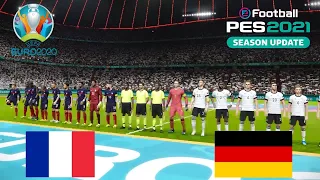 [PS4] PES 2021 UEFA Euro 2020 (France vs Germany Gameplay) [Group F]