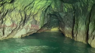 EXPLORING BENAGIL CAVES, ALGARVE, PORTUGAL