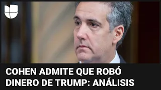 ¿Michael Cohen perdió credibilidad tras admitir que robó dinero de Trump? Análisis en Línea de Fuego