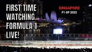 FIRST TIME WATCHING FORMULA 1 LIVE Singapore Formula 1 2022 Marina Bay