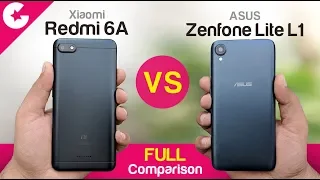 Asus Zenfone Lite L1 vs Xiaomi Redmi 6A (Full Comparison)