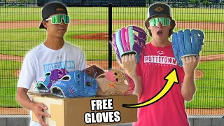 We Gave Away FREE BASEBALL GLOVES For 48 HOURS!