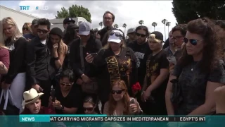 Hollywood stars attend Chris Cornell's funeral