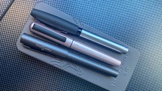 Faber-Castell GRIP / HEXO / BASIC - Lamy Safari Comparison Fountain Pens a Faber-Castell family