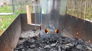 Стартер для розжига угля или как розжечь мангал быстро.