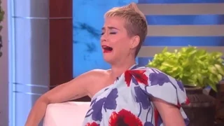 Katy Perry DISSES Ex Russell Brand & Chooses Between Taylor Swift's Exes On Ellen