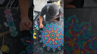 Burst of Color Mandala