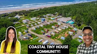 Tiny House Community on the Oregon Coast! Tiny Tranquility Interview