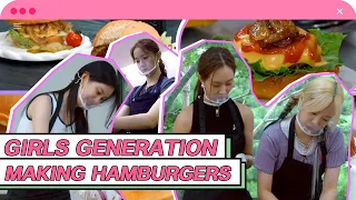 [4K] SNSD making handmade hamburgers🍔(ENG SUB)