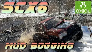 AXIAL SCX6 Mud Bogging and Snow Crawl