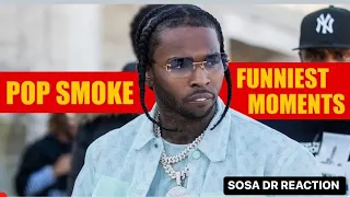 Pop Smoke Funny moments (Best Compilations) REACTION Sosa DR