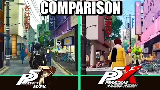 Persona 5 The Phantom X Vs Persona 5 Royal (Comparison)