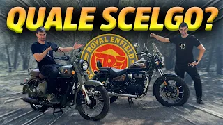 ROYAL ENFIELD CLASSIC 350 VS METEOR 350: QUALE SCEGLIERE? 🤔