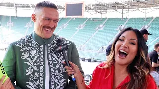Oleksandr Usyk says SIZE DOESN'T MATTER vs Tyson Fury because he's a SAMURAI!
