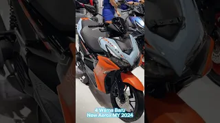 4 WARNA BARU NEW YAMAHA AEROX MY 2024