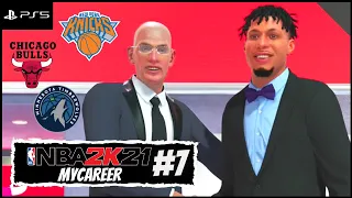 NBA 2K21 My Career Next Gen EP 7 - The NBA Draft (PS5)