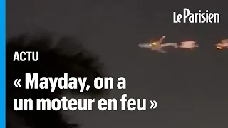 Ce Boeing 747 prend feu en plein vol dans le ciel de Miami