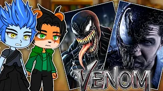 Disney Villains React To Venom | Eddie Brock | Gacha react