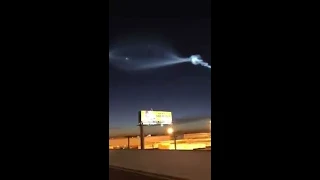 Falcon 9 rocket launch provides spectacular view in Bakersfield