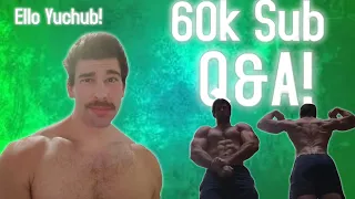 60k Q&A! Favorite Exercises, Ello Yuchub, Channel Future, NH Strength Standards, Cardio, Injury?