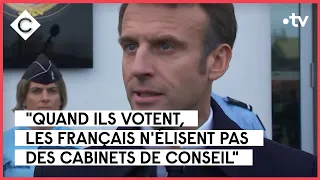 Emmanuel Macron rattrapé par l’affaire McKinsey - Le 5/5 - C à Vous - 25/11/2022