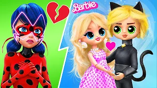 História de Cat Noir: Ladybug ou Barbie? 30 DIYs LOL OMG