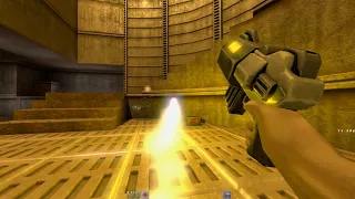 Quake 2 - Graphic mod - The Edge - Q2DM1 - Remake Full Modded