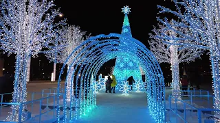 РОЖДЕСТВО в Таллинне, Эстония (2021). Площадь Vabaguse  (4К ) #Jŏulud #Christmas #estonia #tallinn