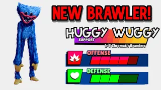 Huggy Wuggy Got Into The World Of BRAWL STARS | Poppy Playtime Animation