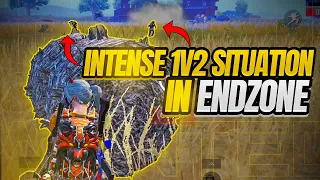 Intense Final Zone 1v2 Situation | Can We Get This WWCD? | Rs.120K Tournament | IGL | iPhone 12 🇮🇳