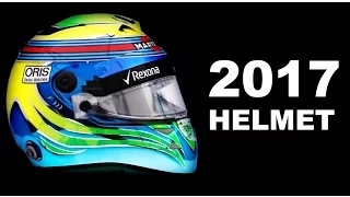 Felipe's helmet for 2017 - Schuberth SF1