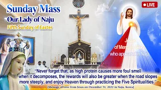 ❤️ LIVE! Holy Rosary & Mass│Fifth Sunday of Easter (April 28, 2024)│Naju Shrine ❤️