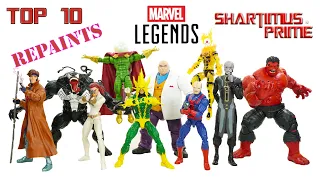 Top 10 Marvel Legends REPAINTS of 2020 by ShartimusPrime