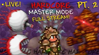 Can We Beat HARDCORE TERRARIA? (MASTER MODE Edition!) (ATTEMPT 3)