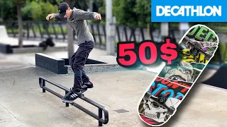 COMPRAMOS Y PATINAMOS UN SKATE [no-pro] DE 50$ USD EN DECATHLON