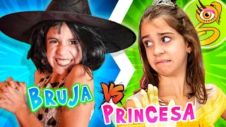 🎃 BRUJA vs PRINCESA en HALLOWEEN