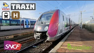 [4K] Transilien H/Z50000 IDFM | Des Départs et Des Arrivées | Euro Express