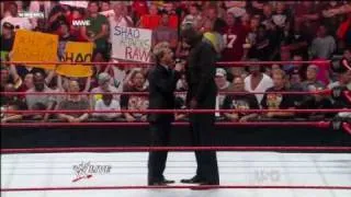 Shaq Hosts WWE Monday Night Raw