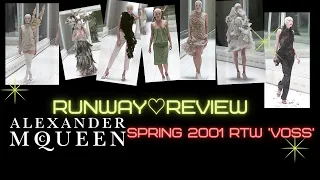 runway♥review ~ mcqueen spring/summer 2001 'voss'