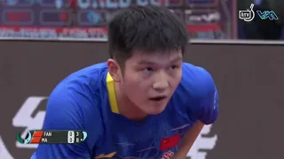 Finals ITTF Men's World Cup Weihai 2020 FAN Zhendong   MA Long Sun 15 11 2020 11 45
