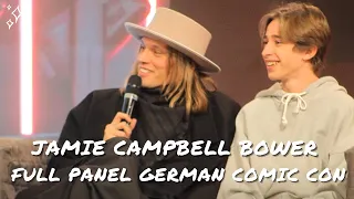 Jamie Campbell Bower at GCC talks about Joseph Quinn, Stranger Things, new tour and Twilight