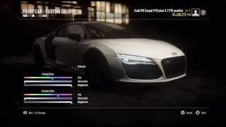 Fully Customized Audi R8 Coupe V10 Plus Need for Speed™ Rivals Gameplay Review