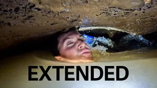 EXTENDED - Caver Panics And Almost Drowns