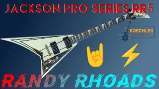 🤘Randy Rhoads Jackson⚡Pro Series RR5: Deep Dive Review and Demo