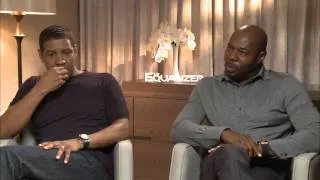 The Equalizer: Denzel Washington & Antoine Fuqua Official Movie Interview | ScreenSlam