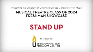 CCM Musical Theatre Class of 2024 Freshman Showcase Excerpt: Stand Up