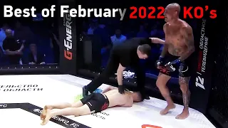 MMA's Best Knockouts of the February 2022, HD | Part 1