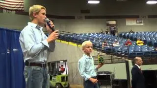 Cool young auctioneers at the MPAA