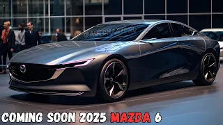 All-New 2025 Mazda 6 Revealed : Review - Release And Date !!!