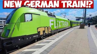 FLIXTRAIN - How Good is this German Train?